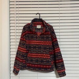 American Eagle Outfitters Multicolor Patterned Jacket